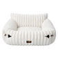 Pawz Cat Bed Extended Soft Plush Lounge Sofa Couch Pet Small Dog Removable Cover