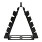 Centra Dumbbells Rack 5 Pair Dumbbell Stand Home Gym Storage 80kg Capacity