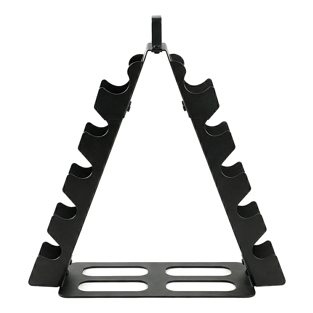 Centra Dumbbells Rack 5 Pair Dumbbell Stand Home Gym Storage 80kg Capacity