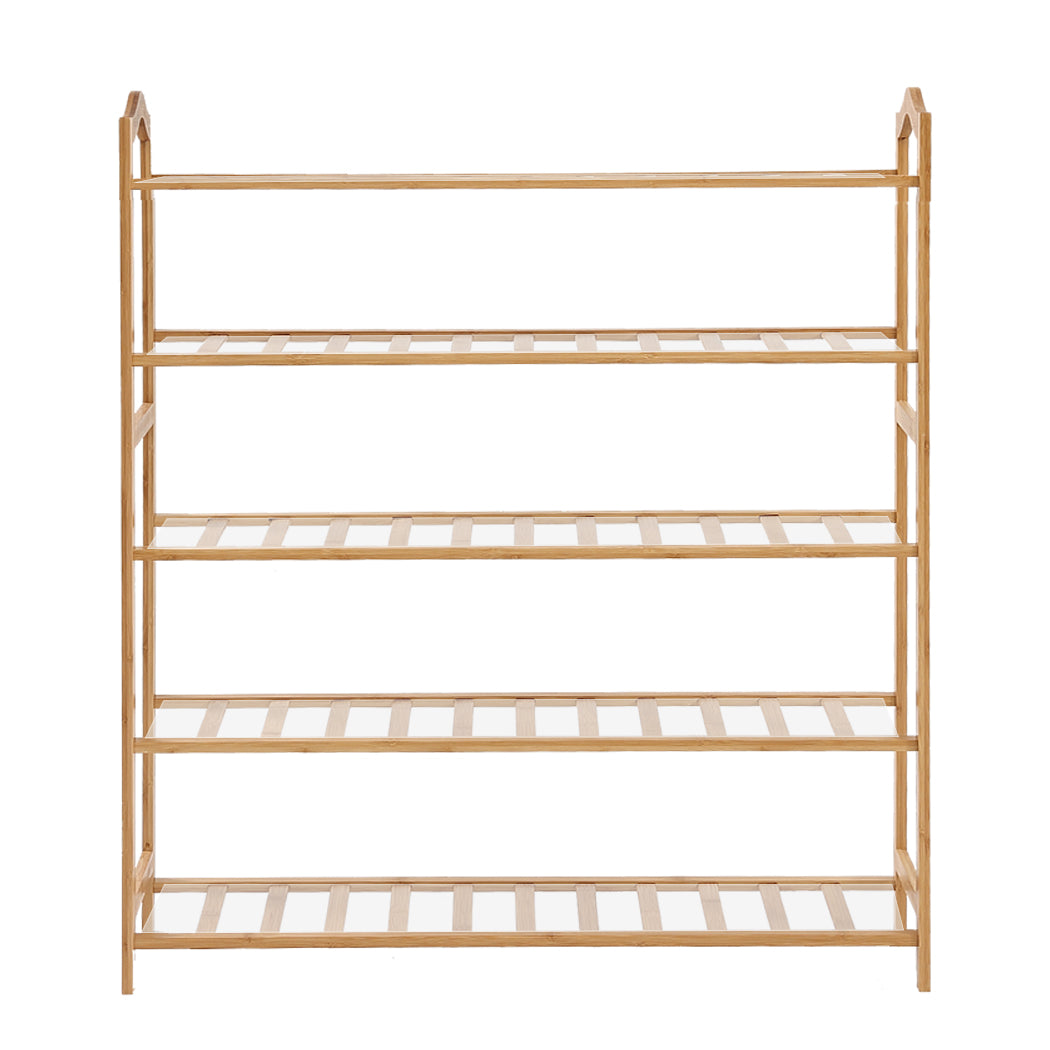 Levede Bamboo Shoe Rack Storage Wooden