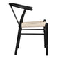 Levede 4x Dining Chairs Wooden Hans Black