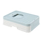 PaWz Foldable Cat Litter Box Tray Enclosed Blue