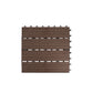 Marlow x10 Floor Tiles Plastic Decking Coffee