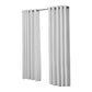 2x Blockout Curtains Panels 3 Layers Grey