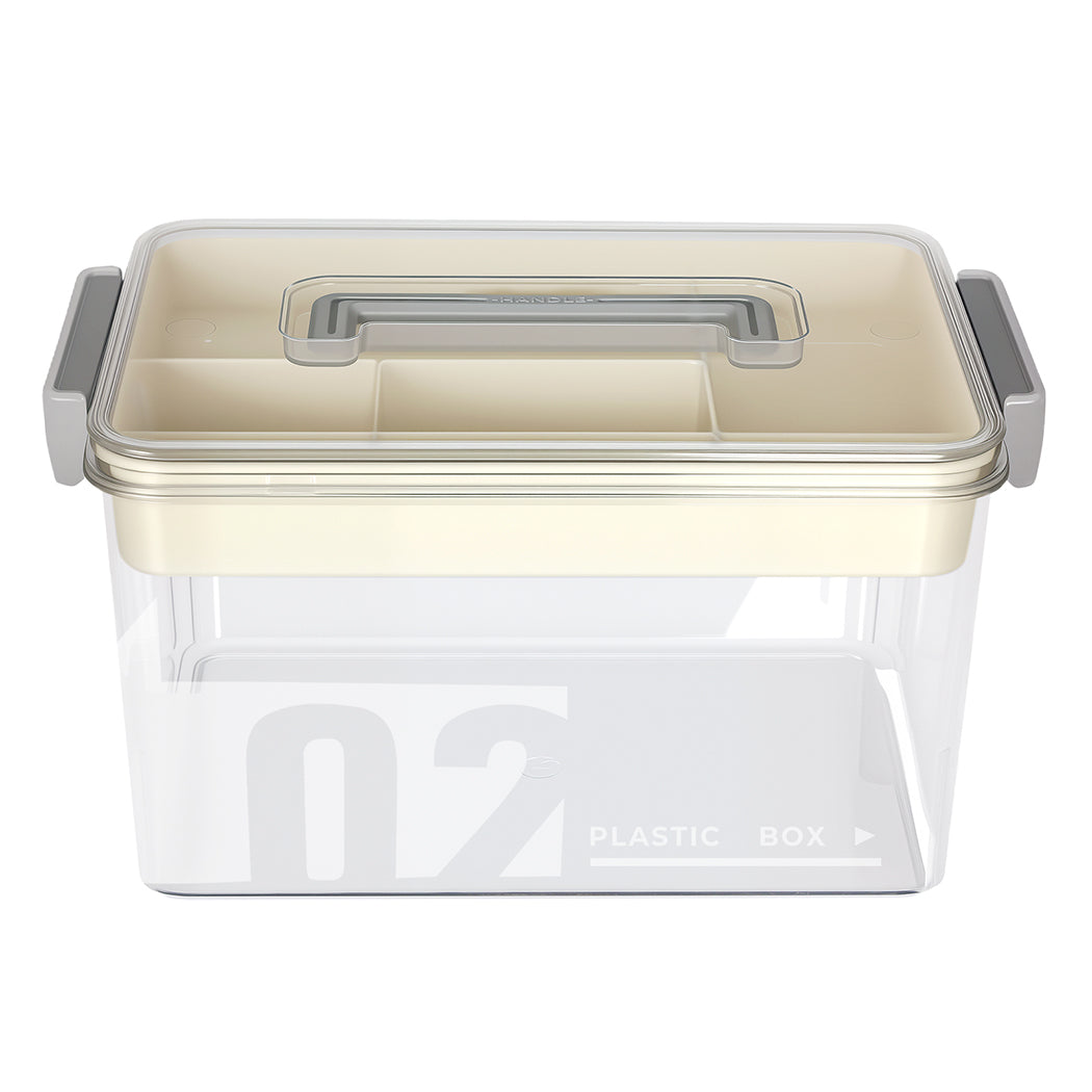 Levede Medical Storage Box Two Layer Medicine Case