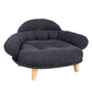 Pawz Elevated Pet Dog Cat Sofa Bed Couch XL Size Grey