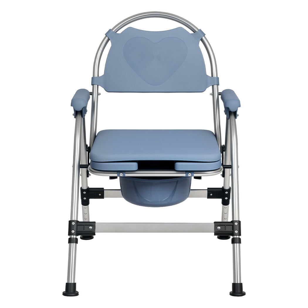 Levede Commode Chair Adjustable Bedside Seat Elderly Pregnant Disability Aid