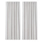 Marlow 2 Panels Blackout Curtains Thermal Linen Look Curtain Draperies Window