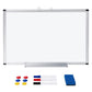 Levede Magnetic Whiteboard Smooth Dry Erase Board with 3 Pens for Office White