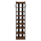 Levede Narrow Shoe Rack Vertical 9-Tier Shoe Storage Organiser Shelf Side Hooks