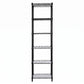 Levede Storage Shelves 6 Tier Carbon Steel Wire Rack Shelving Unit Kitchen Black