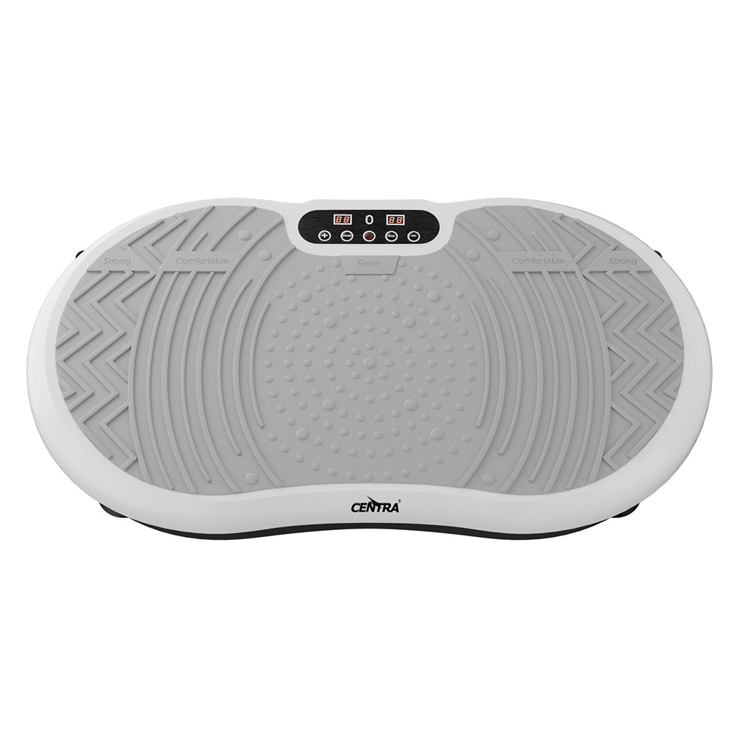 Centra Vibration Plate Train Exercise Machine White