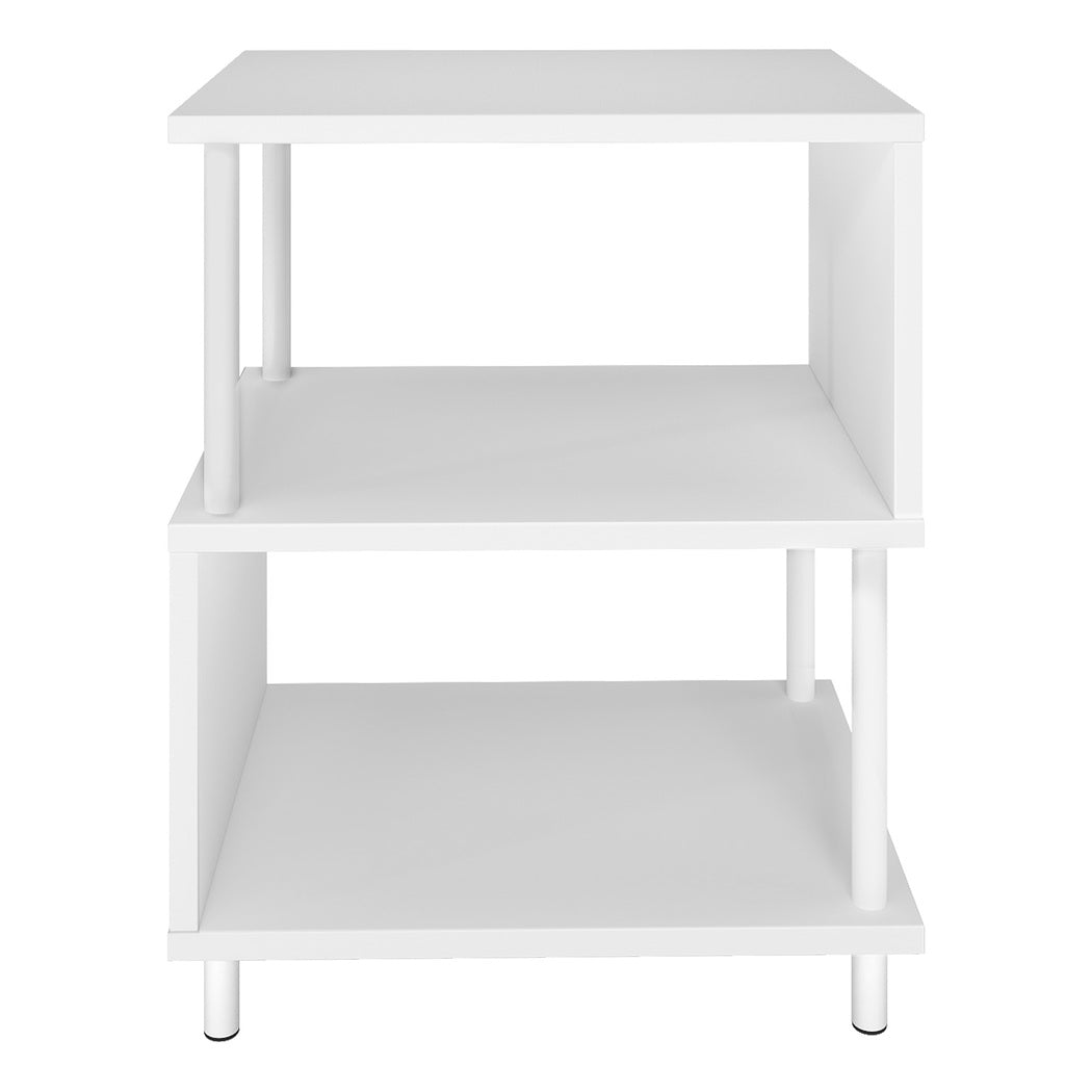Levede Modern Side Table 3‑Tier Storage Bedside Table
