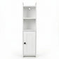 Levede Bathroom Cabinet Storage Slim Organiser Toilet Paper Storage 78.5cm White