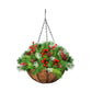 Santaco Christmas Hanging Basket Ornaments 30CM