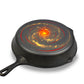 TOQUE Non Stick Frying Pan Cast Iron