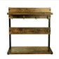 Levede Mug Holder Stand Industrial 2 Tier Countertop Mug Tree Organizer 8 Hooks