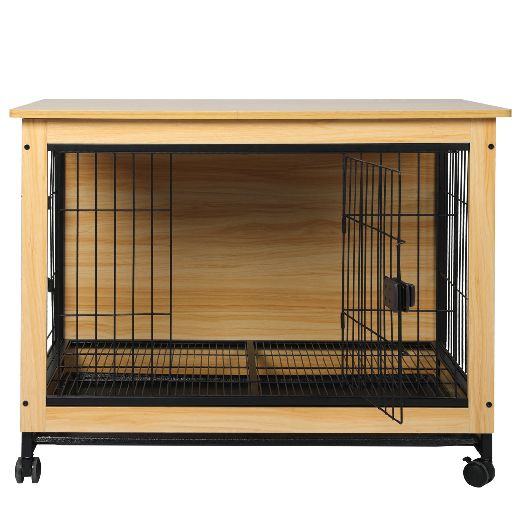 PaWz Wooden Wire Dog Kennel Side End XXL XX-Large