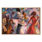 Yezi Modern Canvas Wall Art Large Abstract Figure Painting Decor 70x100cm