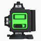 Traderight 4D 16 Line Green Laser Level Remote Tripod