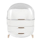Makeup Organizer Case Drawer Portable White