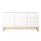 Levede Buffet Sideboard Storage Cabinet White