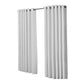 2x Blockout Curtains Panels 3 Layers Grey