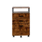 Levede Mobile File Cabinet 3 Drawers Home Office Desk