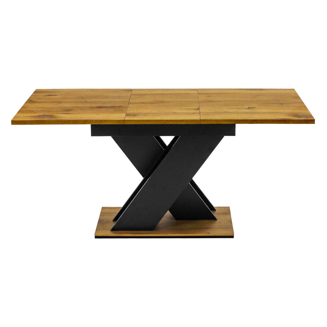 Levede Dining Table Extendable 120cm-160cm 6 People Rectangular Dining Room