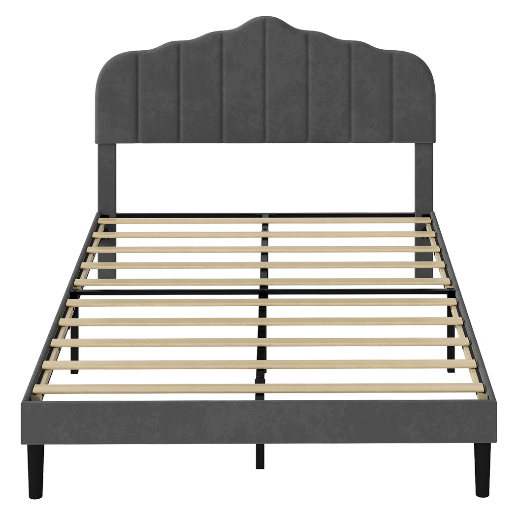 Levede Bed Frame Upholstered Platform Mattress Base Queen
