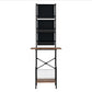 Levede Tall Record Player Stand Vinyl Storage Up to 200 Albums Turntable Rack