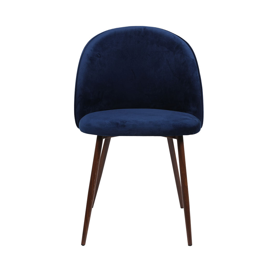 Levede 6x Dining Chairs Seat French Navy