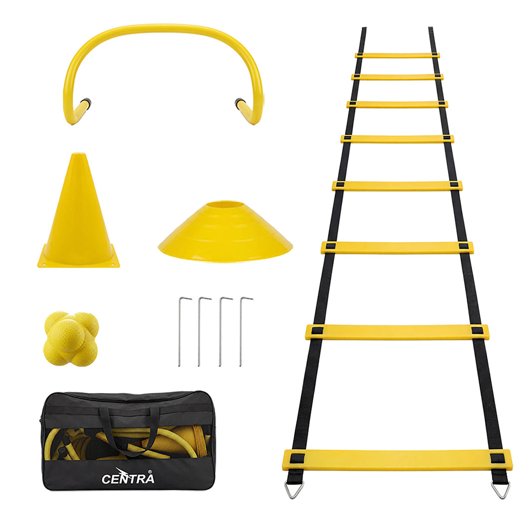 Centra 39Pcs Speed Agility Training Set Soccer Training Equipment Agility Ladder