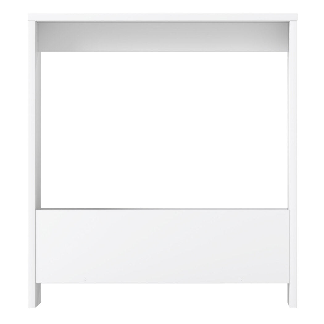 Levede Side Table with Magazine Rack Small End Table