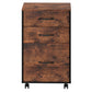 Levede 3-Drawer File Cabinet Mobile Filing Storage Cabinet Organiser Home Office