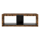 Levede TV Stand Cabinet Glass Display Storage Shelves