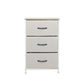 Levede Chest of 3 Drawers Bedside Table Beige