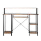 Levede Office Gaming Computer Desk Brown