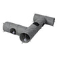 Pawz Large Cat Tunnels 3 Pcs Modular Foldable Linen Tube Kittens Rabbits Toys
