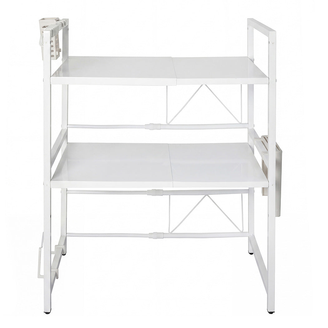 Toque Microwave Shelf 3 Tier Adjustable Oven Storage Rack Stand Holder Kitchen