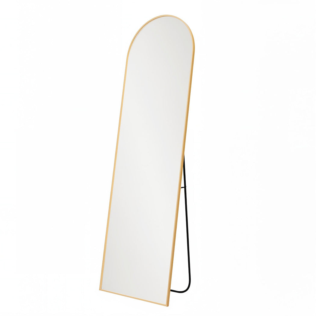 Yezi 165X60CM Full Length Mirror Wall Mounted Mirror Gold