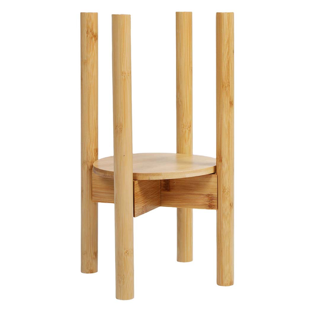 Levede Bamboo Adjustable Plant Stand Indoor Outdoor