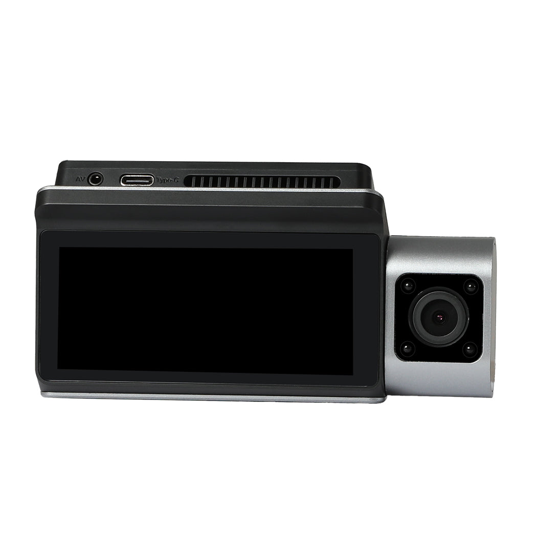 Manan 4K Car Dash Camera Front and Rear Wifi GPS 3 Lens