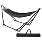 Mountview Foldable Hammock Hanging Chair with Stand Portable 3 Gear Adjustable