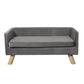 PaWz Pet Sofa Bed Dog Warm Soft Lounge Grey