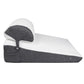 Dreamz Memory Foam Wedge Pillow Bed Back Neck Support Leg Raiser Cushion