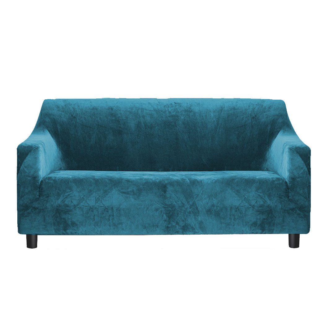 Marlow Sofa Covers 3 Seater High Stretch Green Agate Green