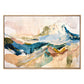 Yezi Modern Wall Art Canvas Large Framed Abstract Painting Decor 70x100cm