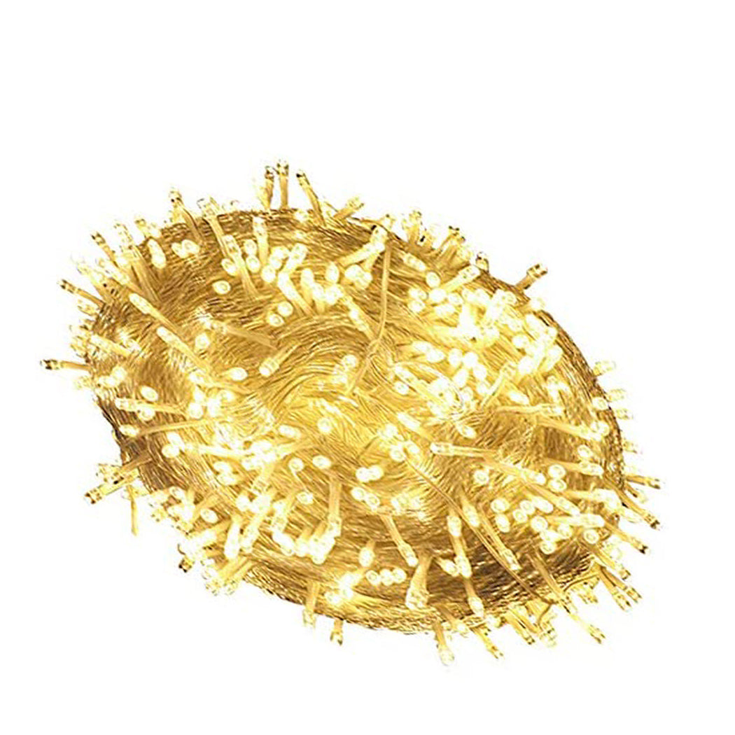 320LED Fairy Lights Net Mesh Curtain Warm white