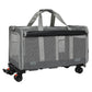 Pawz Pet Carrier 4 Wheel Portable Rolling Foldable